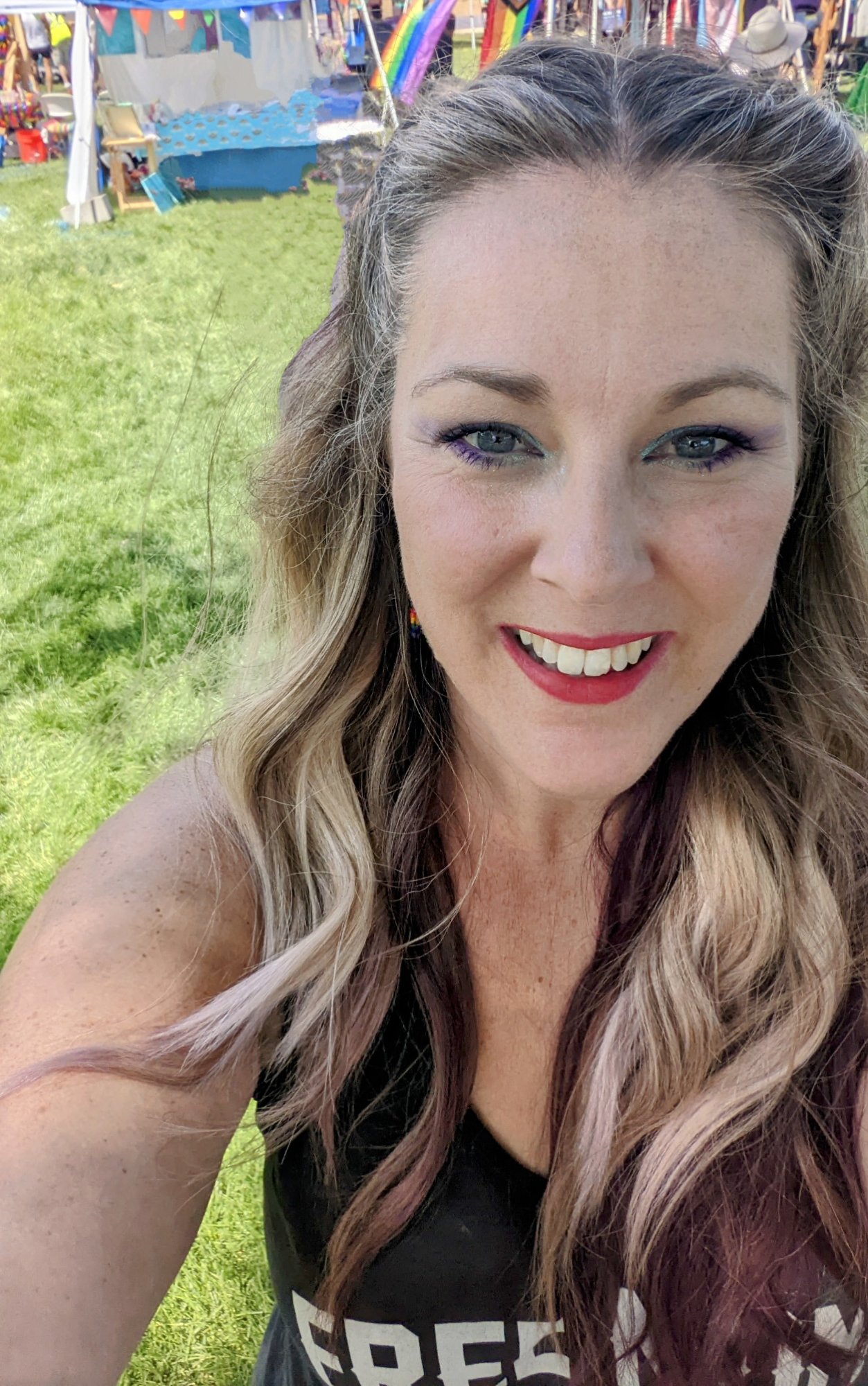 Charis Denny at Pride